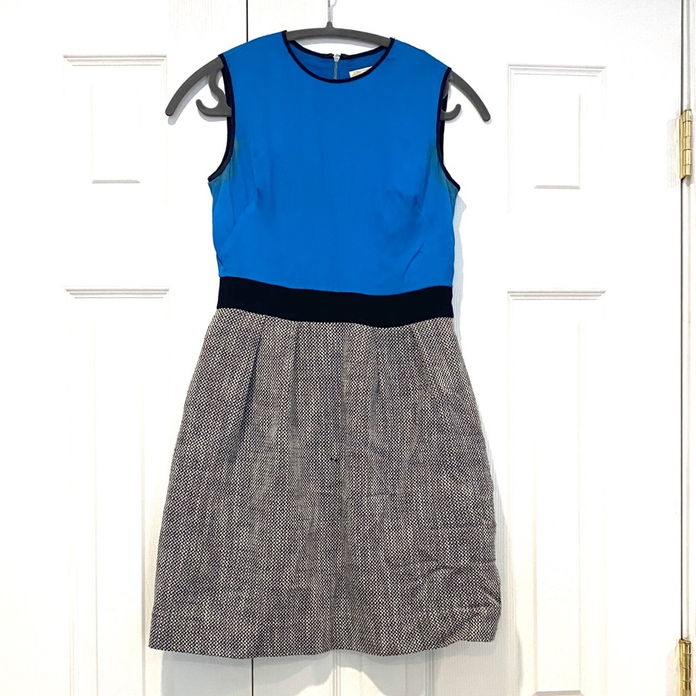 Shoshanna Blue sleeveless Dress Sz 0